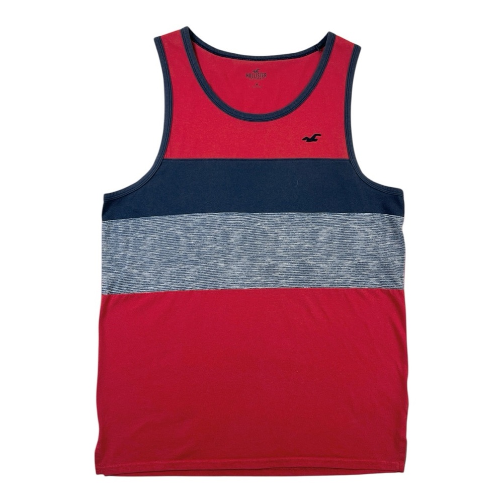 Hollister Colorblock Tank in Red/Navy - sz Medium